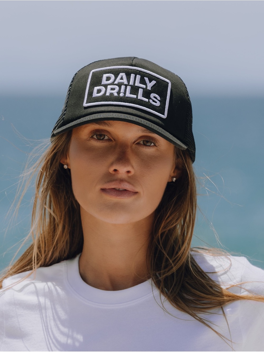 Daily Drills Patch Trucker Hat 🖤